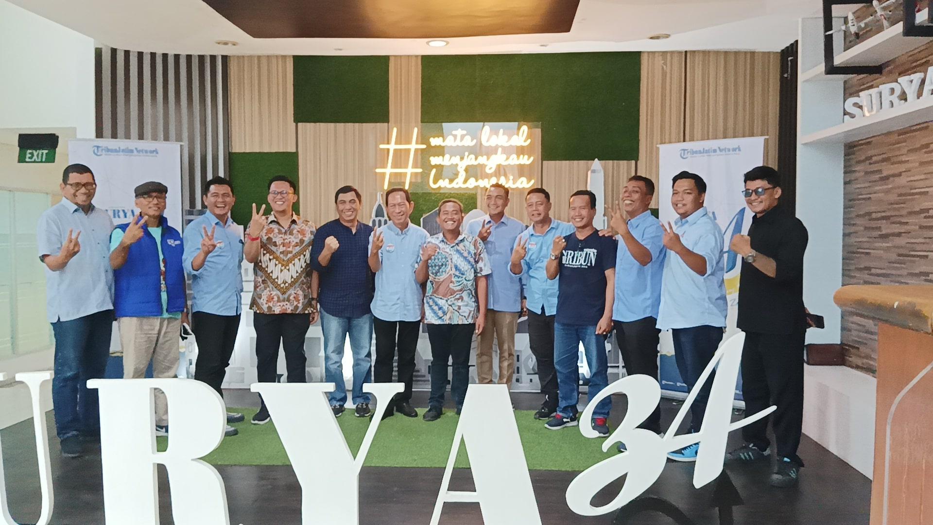 Jumpa Redaksi Tribun Jatim Network, TKD Jatim Prabowo-Gibran Ungkap Alasan Optimis Menang 1 Putaran