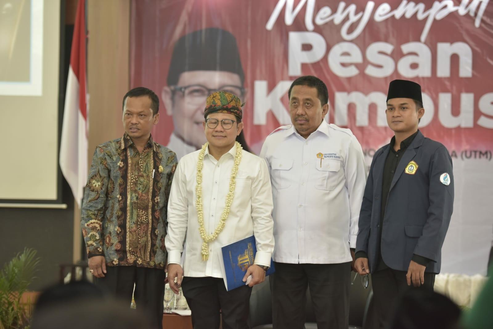 Mantan Rektor UTM Sambat di Hadapan Cak Imin, Kebijakan Pemerintah Berubah-ubah Soal Pendidikan