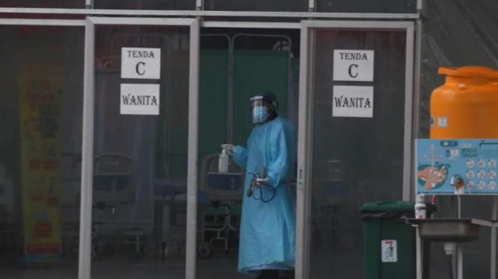 Positif Covid-19, 34 Pekerja Migran Indonesia Dirawat di RS Lapangan Indrapura Surabaya