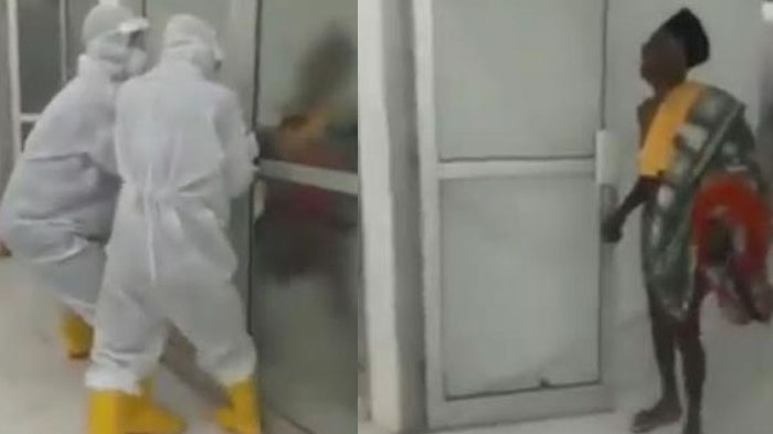 VIRAL Video PDP Ngamuk, Dobrak Pintu dan Berteriak di Ruang Isolasi Rumah Sakit, Begini Faktanya