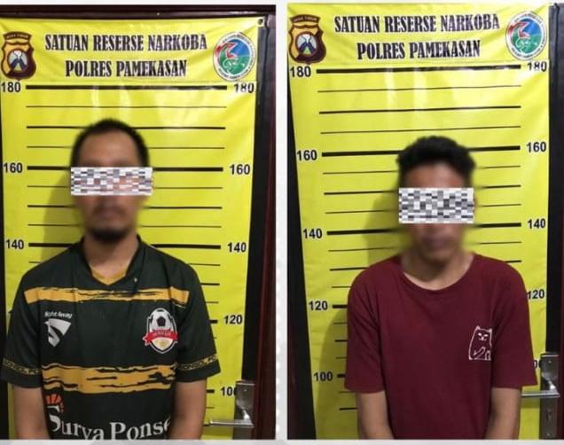 Dua Pemuda Pamekasan Diamankan Polisi, Edarkan Ribuan Pil Koplo, Langsung Ditahan