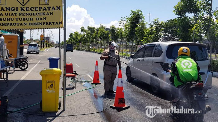 Sehari Jelang PSBB, Lihat Persiapan Kecamatan Gunung Anyar yang Miliki 2 Pintu Masuk Menuju Surabaya