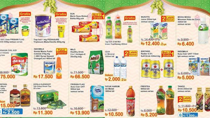 Daftar Promo Indomaret 26 Mei 2020, Beli Susu Gratis Minyak Goreng dan Promo Beli Banyak Lebih Hemat