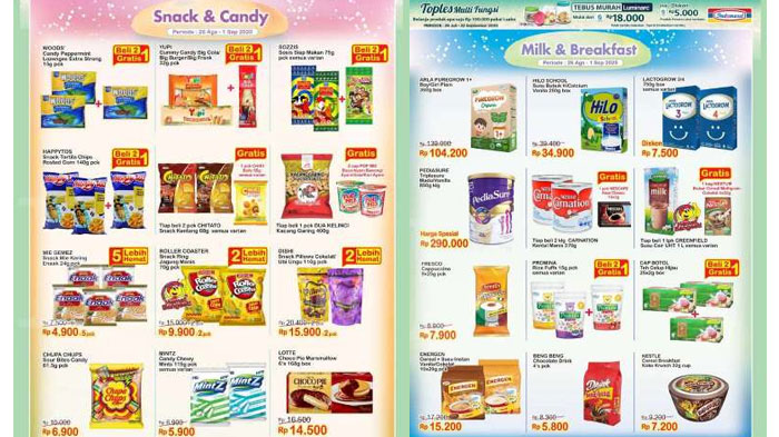 Promo Indomaret Sabtu 29 Agustus 2020, Diskon Harga Mayonnais, Shampoo hingga Deterjen Rinso