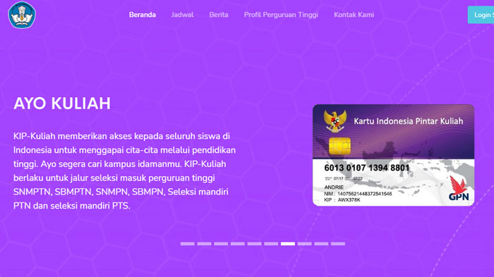 Login KIP kuliah.kemdikbud.go.id, Bantuan Kuliah Gratis dari Pemerintah, Simak Syarat dan Ketentuan