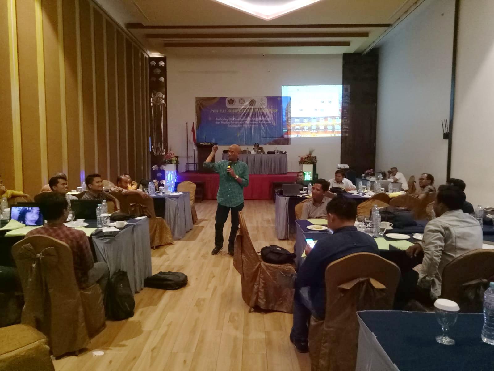 Tingkatkan Kemampuan, 30 Wartawan Pamekasan Ikuti Uji Kompetensi Wartawan