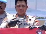 Pengedar Sabu di Bangkalan Simpan Senpi Revolver dan 4 Amunisi Kaliber 22, Polisi Tunggu Labfor