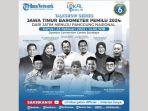 Talkshow Jawa Timur Barometer Pemilu 2024 Hadirkan Banyak Tokoh, Ulas Kondisi Perpolitikan Jatim