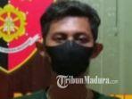 Tersangka-Faris-Ardiansyah-diamankan-di-Polsek-Deket-usai-menganiaya-selingkuhannya.jpg