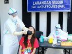 Pengendara yang Masuk Kota Batu Wajib Swab Test Antigen di Pos Penyekatan Kendaraan Jalan Ir Sukarno