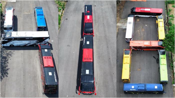 Kado Unik Perumda Terminal Metro di HUT Ke-418 Kota Makassar, Kekompakan Sopir dan Kondektur Teruji