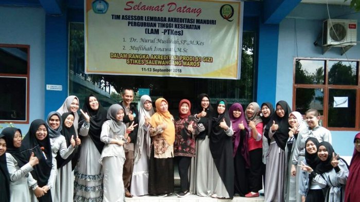 Satu-satunya Prodi S1 Gizi PTS se-Sulawesi Raih Akreditasi B, hanya di Stikes Salewangang Maros!