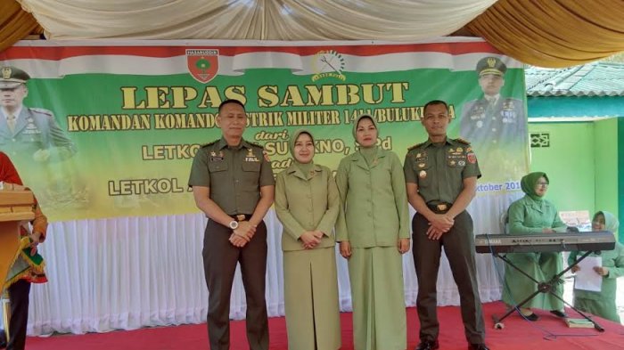 Dandim Bulukumba Kini Dijabat Letkol Arm Joko Trianto