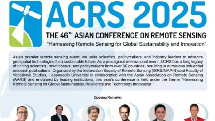 ACRS 2025 Digelar di Makassar 27-31 Oktober 2025, Hadirkan Ilmuwan dari 17 Negara