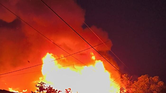 Rumah Semi Permanen di Bone Terbakar, Kerugian Capai Rp250 Juta