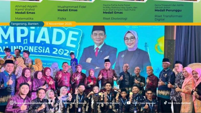 2025-11-14 - Siswa MAN 2 Makassar saat OMI 2025