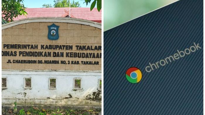 Ribut-ribut Korupsi Laptop Chromebook, SMP Penerima di Takalar Beberkan Sulitnya Perbaikan Software