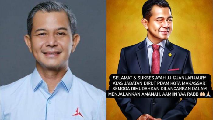 Viral Andi Januar Jaury Terpilih Jabat Direktur Umum PDAM Makassar, eks Anggota DPRD Sulsel