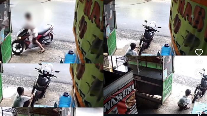 Viral Bocah 12 Tahun di Makassar Curi Motor di Siang Bolong, Polisi: Pelaku-Korban Berdamai