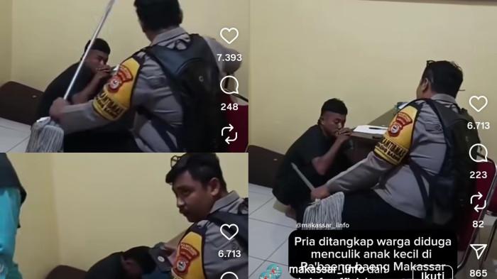Kepergok Saat Culik Anak di Jl Andi Tonro Makassar, Pria Ini Pura-pura Gila