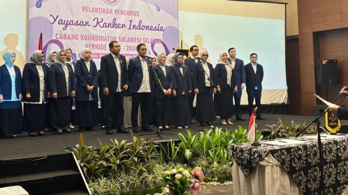 30 Pengurus YKI Sulsel Dilantik, dr Nani Iriani Tegaskan Komitmen Lawan Kanker