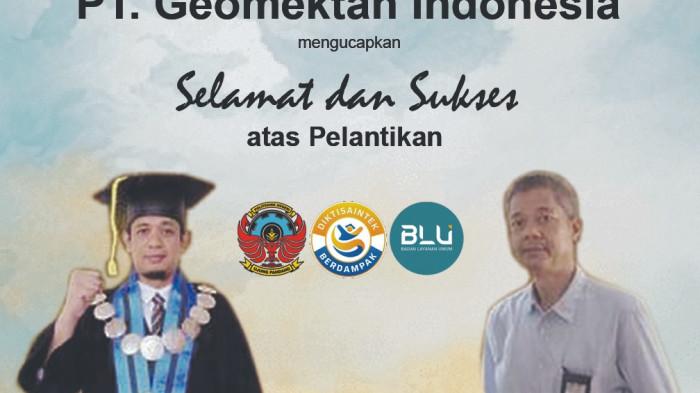 PT Geomektan Indonesia Apresiasi Pelantikan Pejabat Baru PNUP, Siap Perkuat Sinergi Kampus–Industri