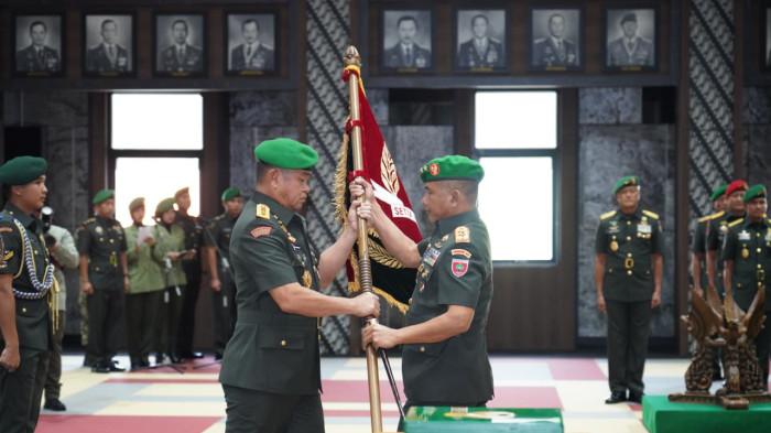 Mayjen TNI Bangun Nawoko Resmi Pegang Tongkat Komando Pangdam XIV Hasanuddin