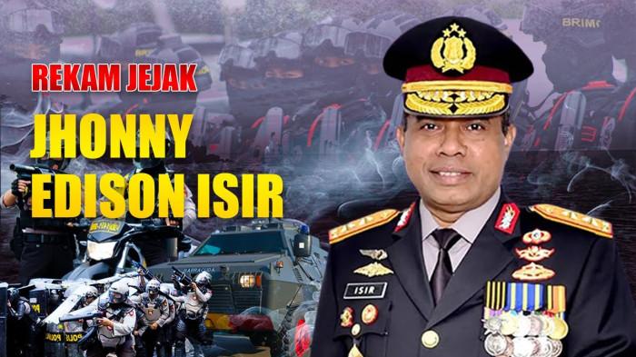 Kapolda Termuda Indonesia Jhonny Edison Isir, Hanya 2 Tahun Pangkat Bintang 1 Kini Irjen Polisi