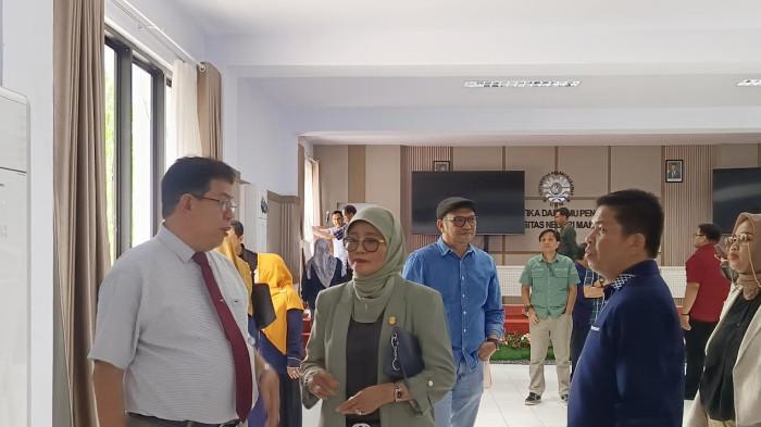 Prof Farida Tinjau FMIPA UNM Pasca Bom Meledak dan Motor Dibakar, Dekan: Ini Bukan Ulah Mahasiswa