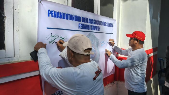 12 Kepala Desa di Galesong Selatan Sepakat Perangi Sampah