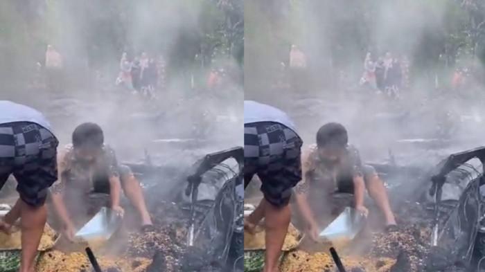 Tersambar Petir, Rumah Warga Bulukumba Sulsel Ludes Terbakar