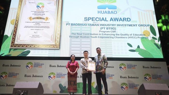 CSR Huabao Fokus Infrastruktur dan Pendidikan