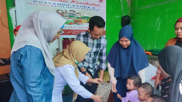 Astra Motor Sulsel Bergerak Lawan Stunting, Gandeng Posyandu dan Dokter