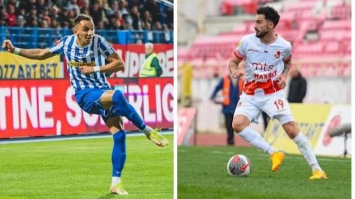 RUMOR PEMAIN – Kolase foto: Bek sayap kanan asal Makedonia Utara Todor Todorski dan gelandang asal Suriah Simon Amin. Dua pemain ini dirumorkan bergabung ke PSM Makassar di putaran kedua Super League 2025/2026.