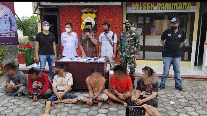 Polisi Tangkap Enam Pelaku Narkoba di Pammana Wajo, 2 Diantaranya Warga Soppeng