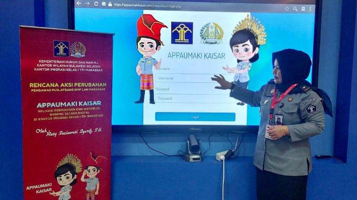 Inovasi Baru Dalam Distrubusi Barang, Imigrasi Makassar Hadirkan Aplikasi APPAUMAKI KAISAR