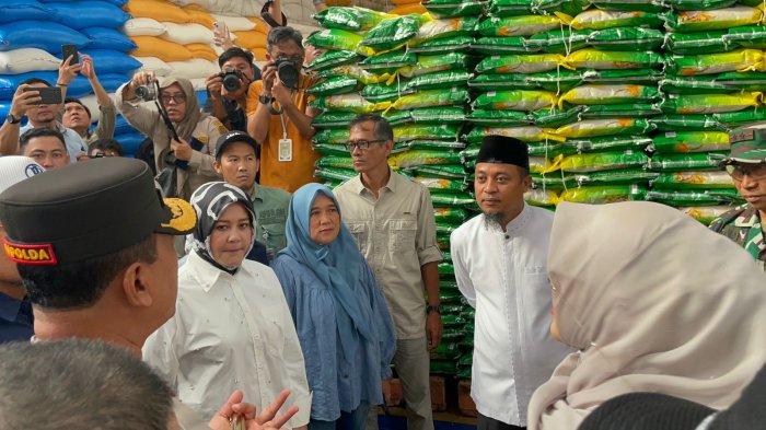 Didampingi Appi-Fatma Gubernur Andi Sudir Cek Gudang Bulog Panaikang, Jamin Stok Beras Cukup