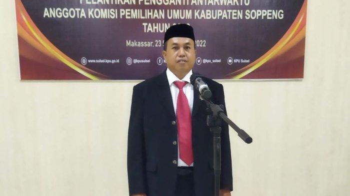 Dilantik Gantikan Endra Irawati, Intip Pengalaman Muh Hasbi Sebelum Jabat Anggota KPU Soppeng