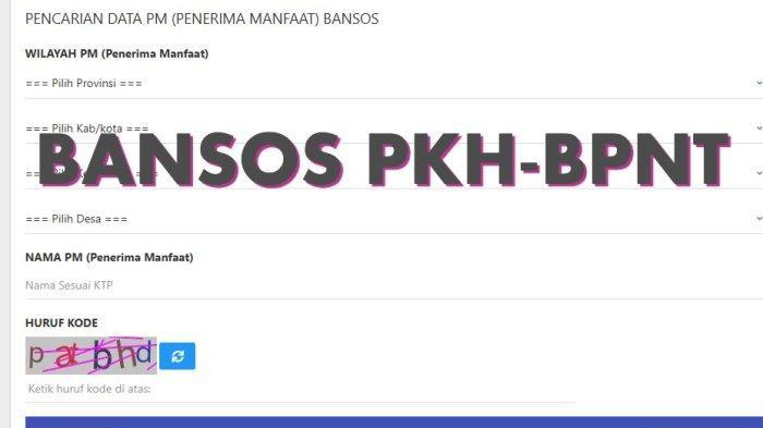 Cara Cek dan Cairkan Bansos PKH dan BPNT Tahap 3