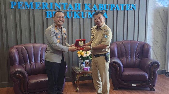 Kapolres Bulukumba Awali Tugas dengan Silaturahmi ke Bupati Muchtar Ali Yusuf