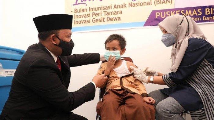 Pemkab Bantaeng Lampaui Target Imunisasi Dasar Lengkap di Tahun 2021