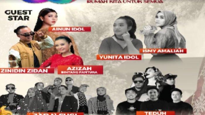 Deretan Artis Meriahkan HUT Sulsel di Pantai Losari: Zinidin Zidan, Yunita Idol, Ainun, Azizah