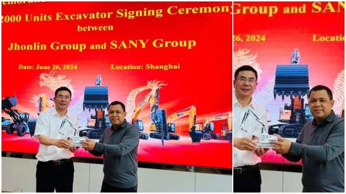 Haji Isam Pecahkan Rekor Dunia, Hanya Pakai Kaos Berkerah Kala Beli 2000 Ekskavator Rp 4 Triliun