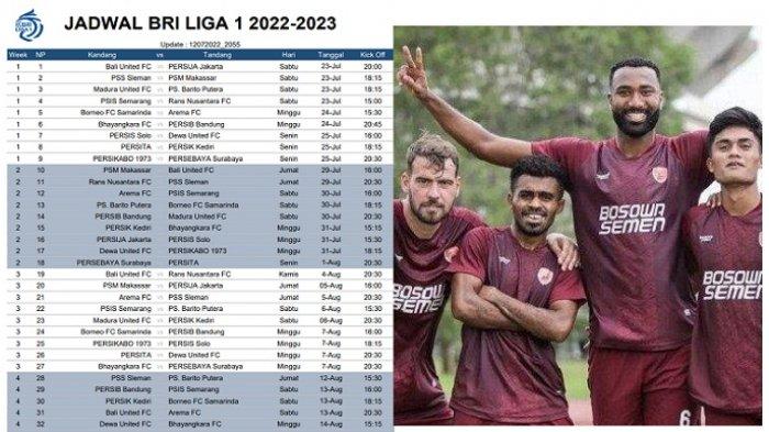 Catat! Jadwal PSM Makassar di Liga 1 2022/2023, Lawan Persija dan RANS Nusantara Berubah