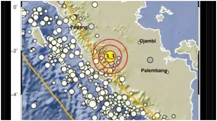 Info Gempa Rabu 26 Juli 2023: Merangin Jambi, Dekat Palembang dan Padang Baru Saja Dilanda Gempa