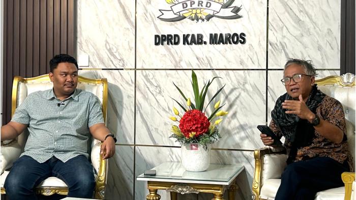 KETUA DPRD MAROS - Ketua DPRD Maros, Muhammad Gemilang Pagessa