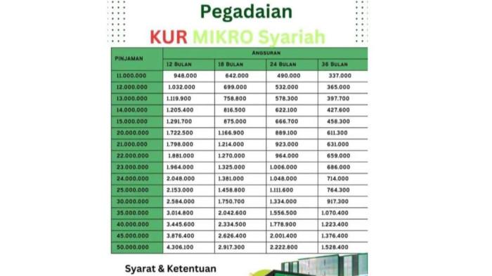 KUR PEGADAIAN SYARIAH - KUR Pegadaian Syariah 2025 dibuka, tanpa bunga. (Sumber: Dok. Pegadaian)
