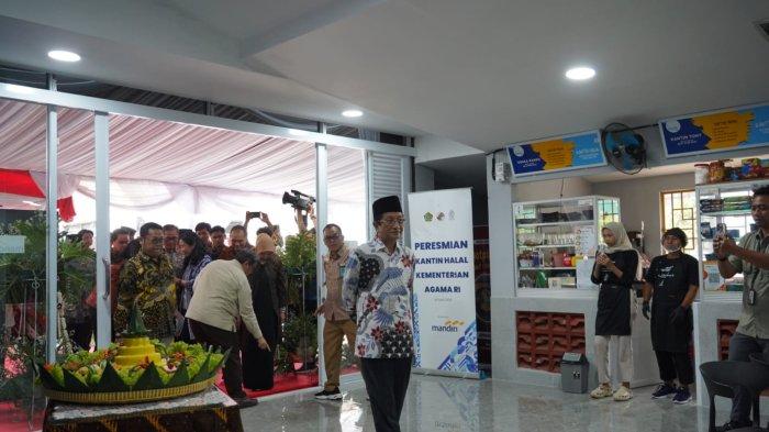 Menteri Agama Resmikan Kantin Halal, 'Cara Potong dan Peroleh Daging Semua Halal'