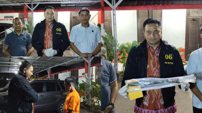 Nyaris Tewas Dibacok Mertua di Gowa, Pelaku Ditangkap Polisi Kurang dari 24 Jam