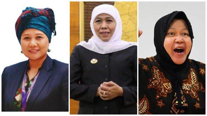 Khofifah - Emil Dardak Makin Kuat Jelang Pilkada Jatim, Posisi Rismaharani Dikejar Luluk